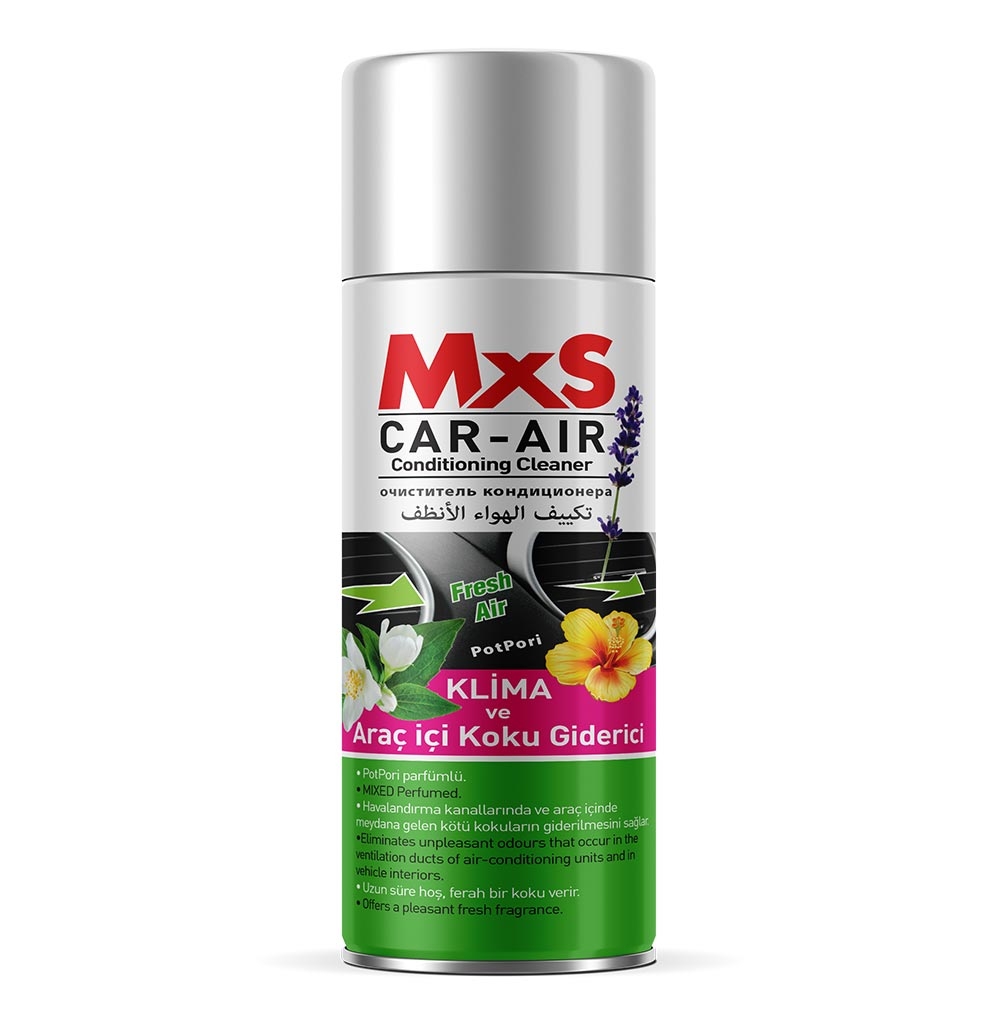 Car Air Conditioning Cleaner Deodorizer - Mixed Perfumed (POTPORI) / 200 ml