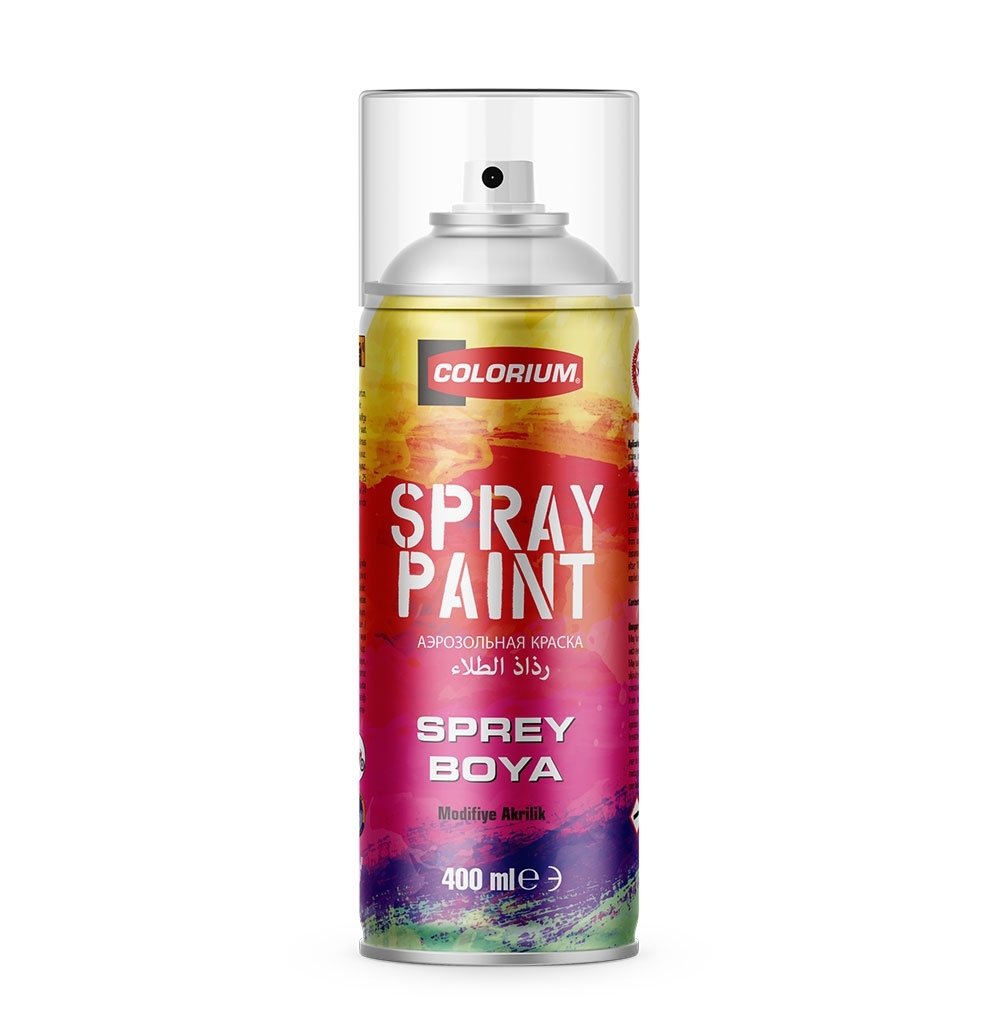 Colorium Sprey Boya RAL 9010-M Mat Beyaz